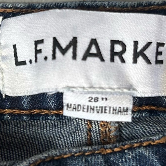 L.F Marley Women’s Wide Leg Jeans Size 26 - Picture 4 of 5